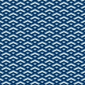 classic blue - waves