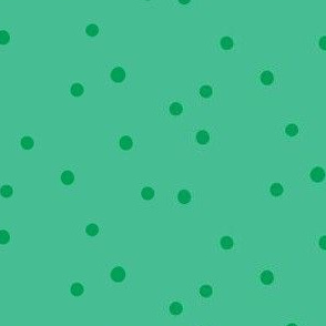 Butterfly Party Dots - Green