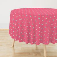Itsy Bitsy Kitschy Campers | Multi/Pink