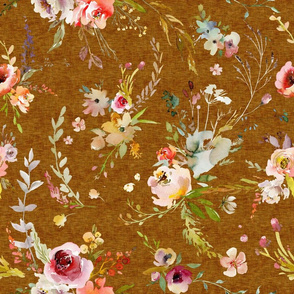 18” Meadow floral - Amber