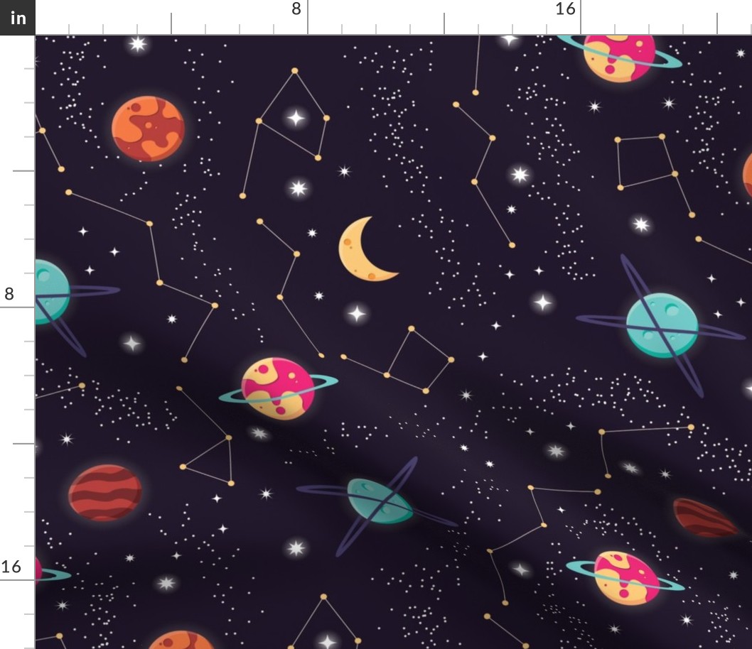 Universe Galaxy Pattern 004