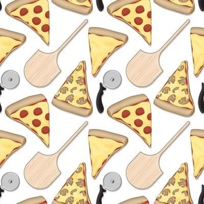 Pizzeria Pizza Pattern