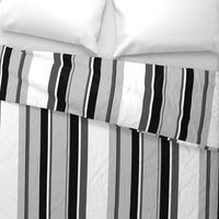 Black White Gray Stripes