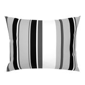 Black White Gray Stripes