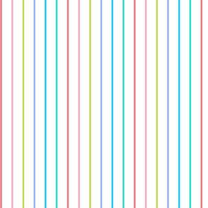 Campy Stripes Basic | Multi/White