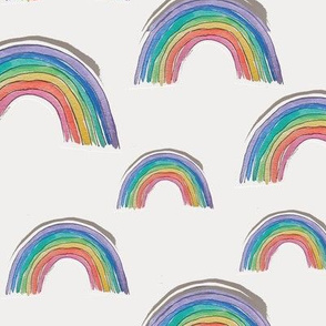 Paper Cut Rainbows