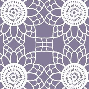 Doily -  Purple