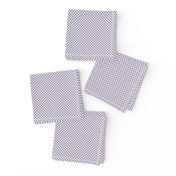 JP35 - Tiny - Violet Grey and White Checkerboard in Eighth Inch Squares