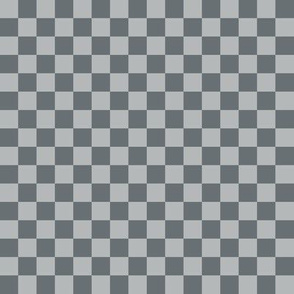 J34  - Small - Greenish Grey Checkerboard in Half Inch Squares