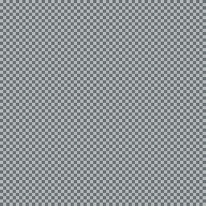 JP34 - Tiny -  Greenish  Grey Checkerboard in Eighth Inch Squares