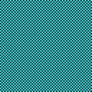 JP33 - Gently Teal Checkerboard