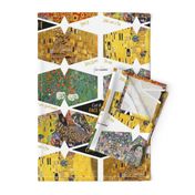 Klimt face masks - The Kiss, Hope, Woman in Gold, Ria Munk, Lady with a Fan