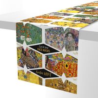 Klimt face masks - The Kiss, Hope, Woman in Gold, Ria Munk, Lady with a Fan