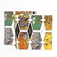 Klimt face masks - The Kiss, Hope, Woman in Gold, Ria Munk, Lady with a Fan