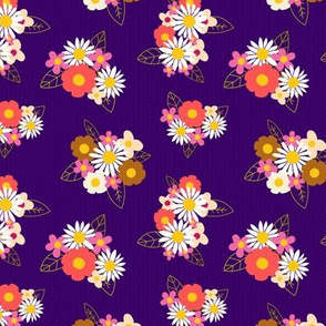 Floral Burst // Purple