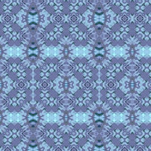 Blue & Lavender Woven Crosses