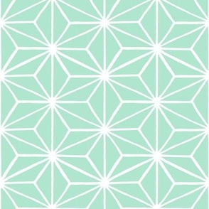 Star Tile Mint Green // large