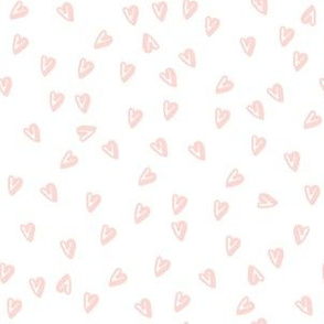 6" Pink Hearts