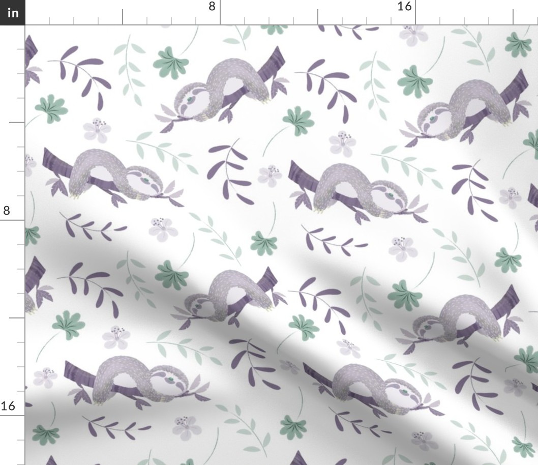 Cute Sloth, Animals Children's Babies Wallpaper or Cloths Gender Neutral