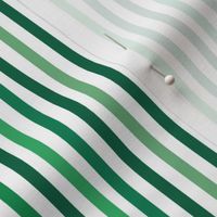 Little St Patrick's Day Irish stripes basic minimal strokes spring summer green and white