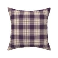 Purple Beige Plaid V01