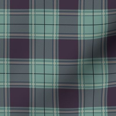 Plum Moss Green Plaid V01