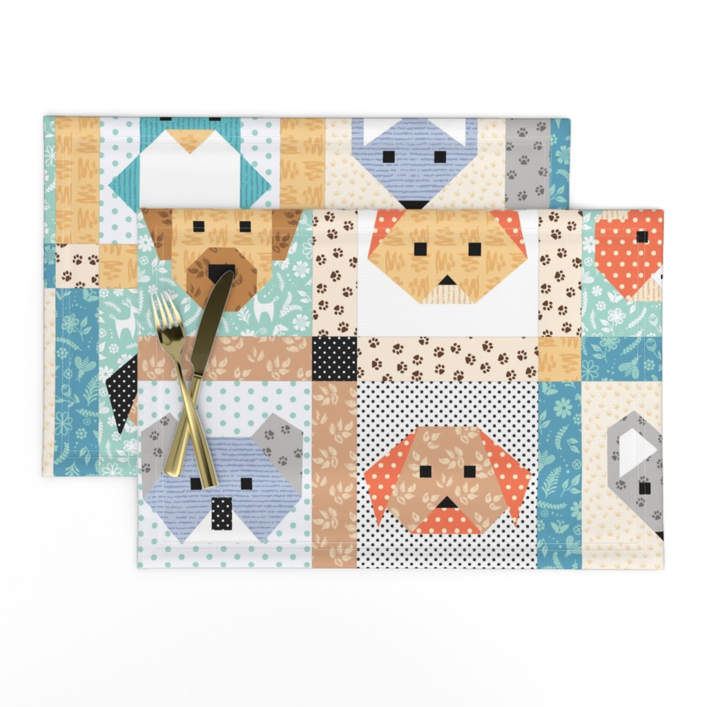 1-yard Origami Animals Cheater Quilt