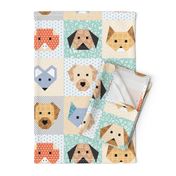 Domestic Animals Cheater Quilt