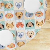 Domestic Animals Cheater Quilt