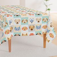 Domestic Animals Cheater Quilt