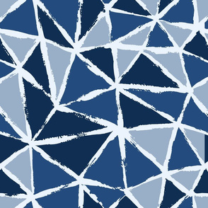 Classic Blue Mosaic