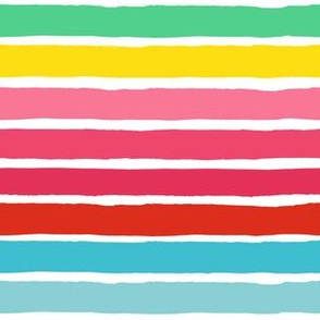 6" Rainbow Stripes