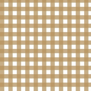 Brown and White Gingham|Graced|Renee Davis