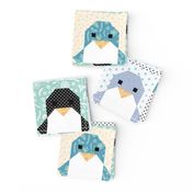 Origami Penguin Cheater Quilt