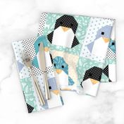 Origami Penguin Cheater Quilt