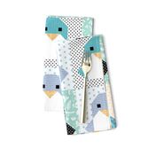 Origami Penguin Cheater Quilt