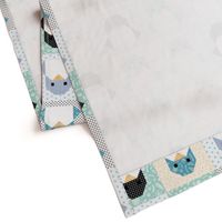 Origami Penguin Cheater Quilt