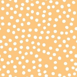 CreamCicle-Polka-Dots 8x8