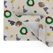 Tiny Biewer terriers - Christmas