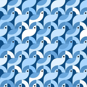 Blue Danish Birds
