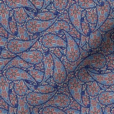 Blue Paisley