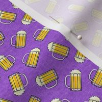 (small scale) Mug of beer - purple - LAD20BS