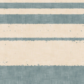 Retro Stripes - on Blue (large scale)