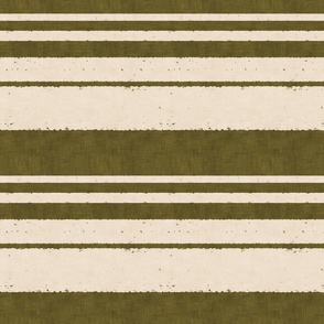 retro stripes on olive (small scale)