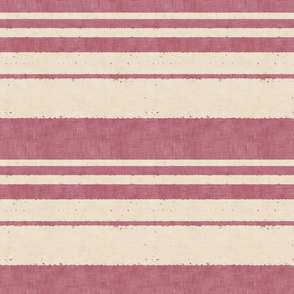 retro stripes on pink (small scale)