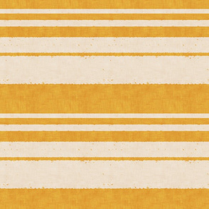 retro stripes on yellow (small scale)