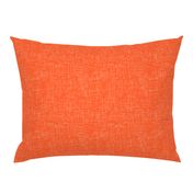 Orange Red Linen Texture Solid