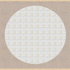3 Framed Handmade Paper Dot