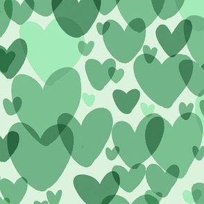 green hearts small