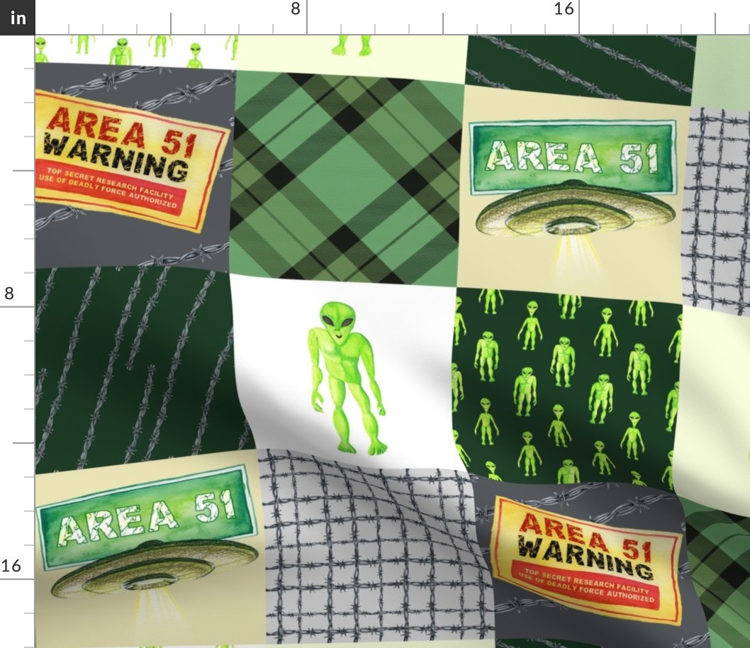 Cheater Quilt Area 51